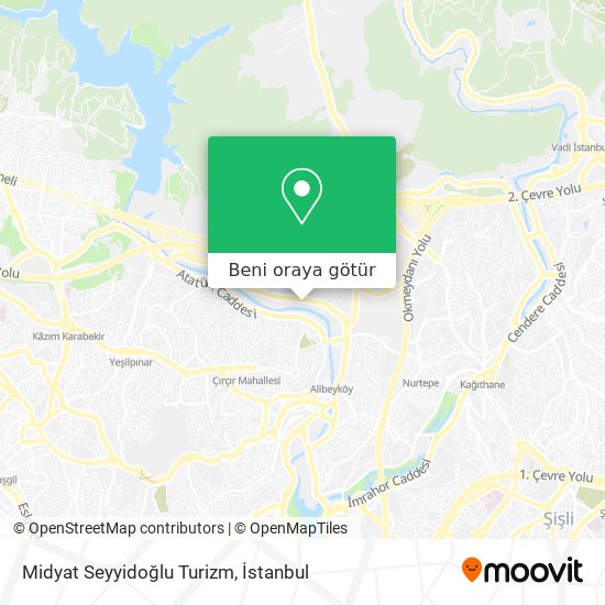 Midyat Seyyidoğlu Turizm harita