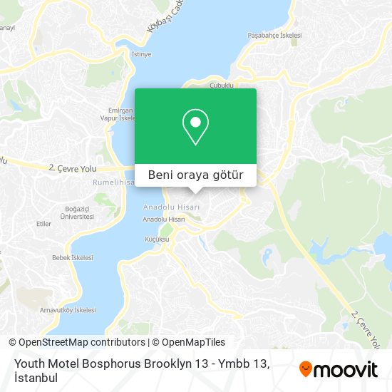 Youth Motel Bosphorus Brooklyn 13 - Ymbb 13 harita