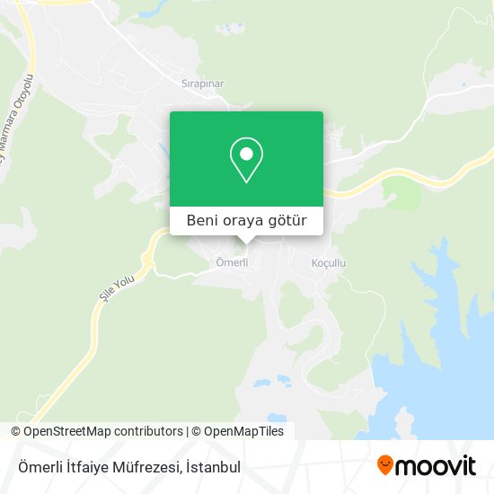 Ömerli İtfaiye Müfrezesi harita