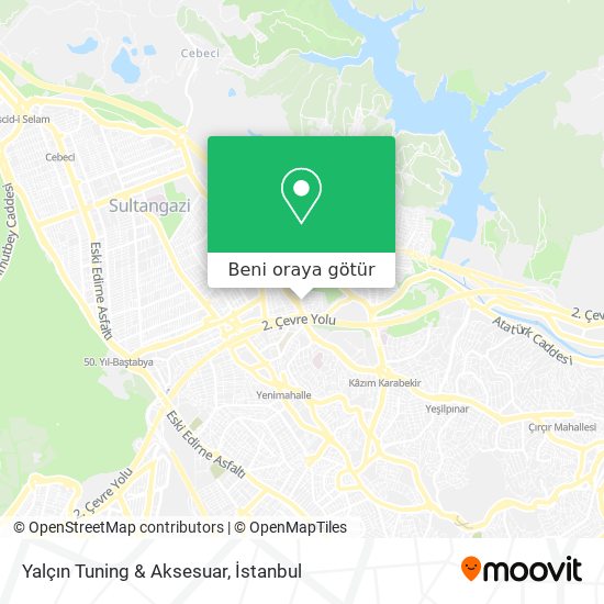 Yalçın Tuning & Aksesuar harita