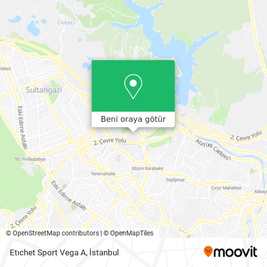 Etıchet Sport Vega A harita