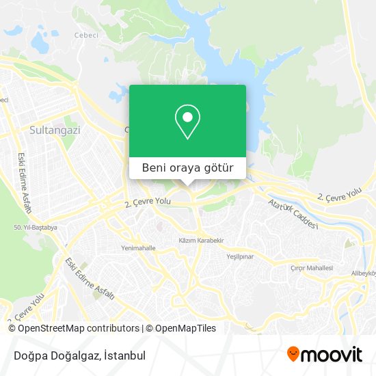 Doğpa Doğalgaz harita