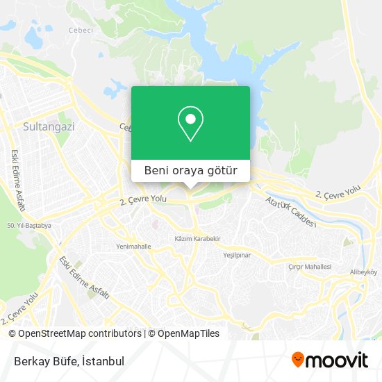 Berkay Büfe harita