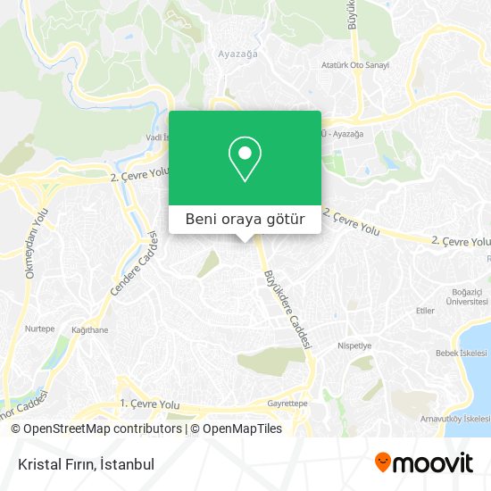 Kristal Fırın harita