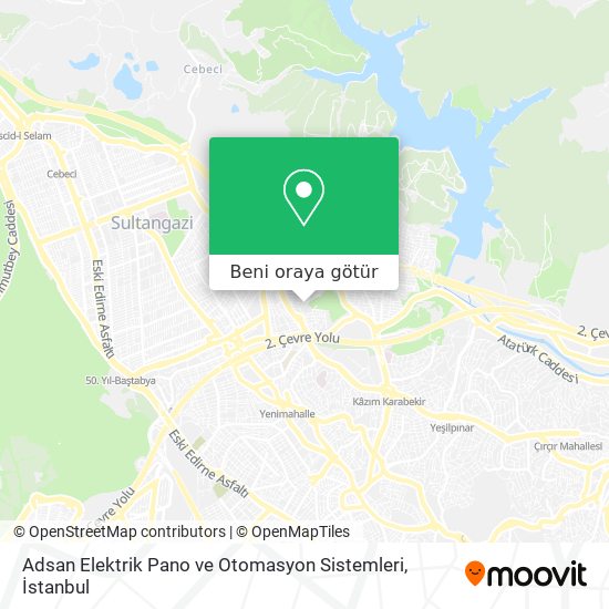 Adsan Elektrik Pano ve Otomasyon Sistemleri harita