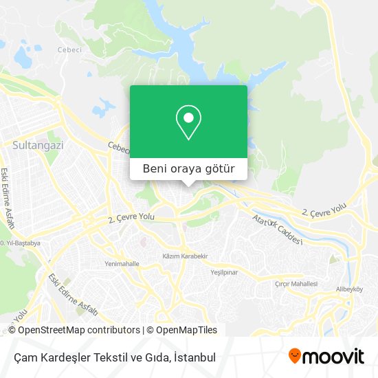 Çam Kardeşler Tekstil ve Gıda harita