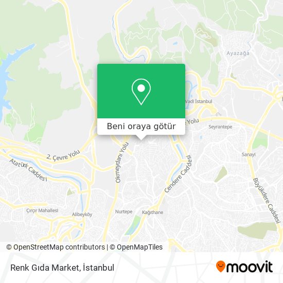 Renk Gıda Market harita