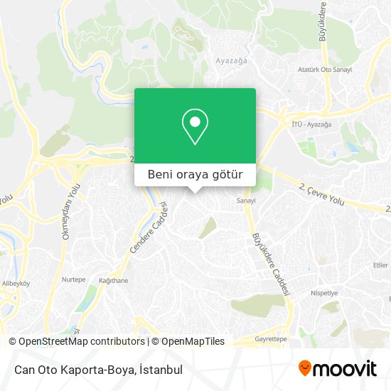 Can Oto Kaporta-Boya harita