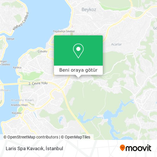 Laris Spa Kavacık harita