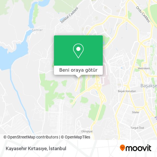Kayasehır Kırtasıye harita
