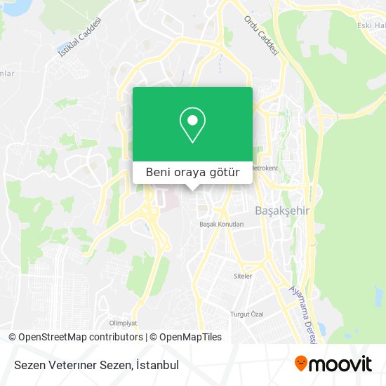 Sezen Veterıner Sezen harita