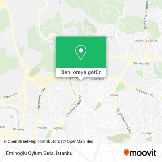 Eminoğlu Oylum Gıda harita