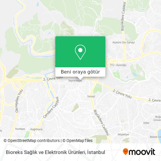 Bioreks Sağlık ve Elektronik Ürünleri harita