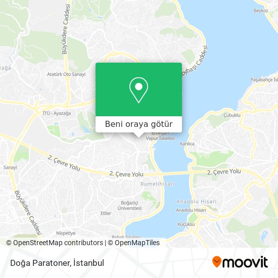 Doğa Paratoner harita