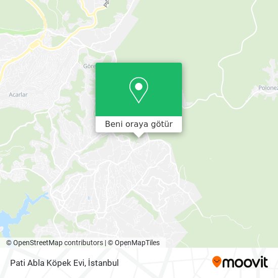 Pati Abla Köpek Evi harita