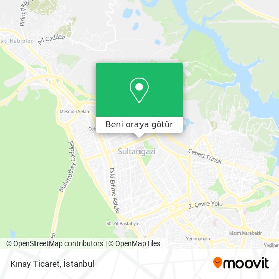 Kınay Ticaret harita