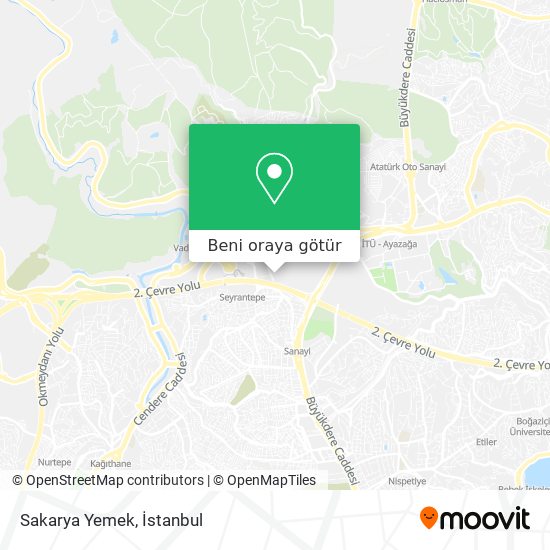 Sakarya Yemek harita