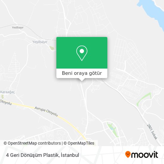 4 Geri Dönüşüm Plastik harita