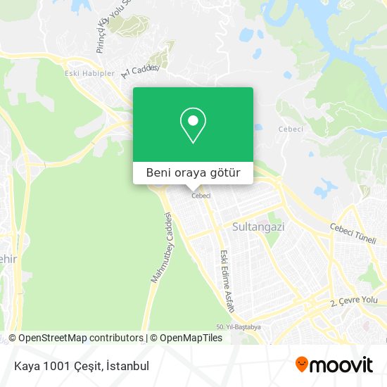 Kaya 1001 Çeşit harita