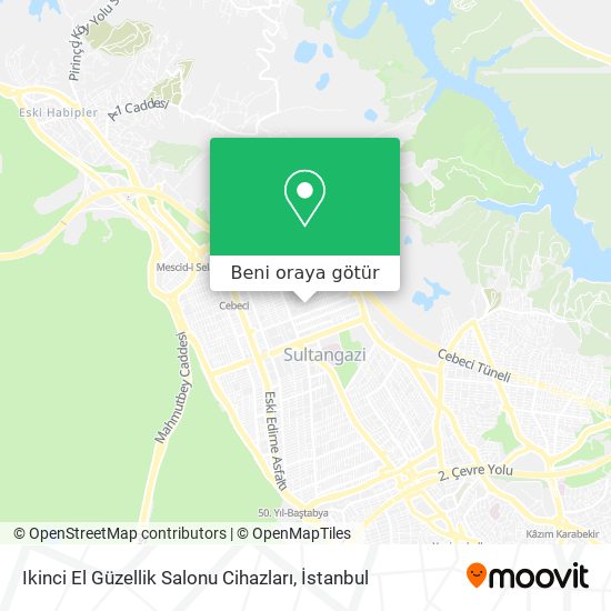 Ikinci El Güzellik Salonu Cihazları harita