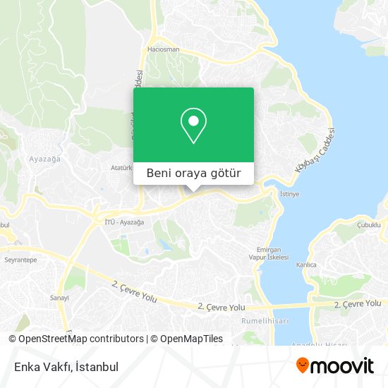 Enka Vakfı harita