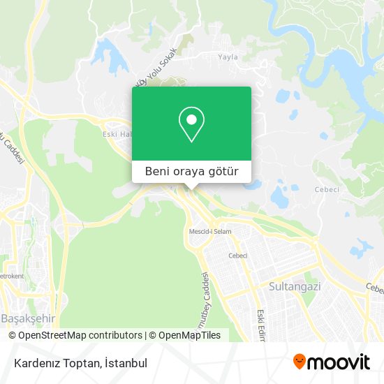 Kardenız Toptan harita