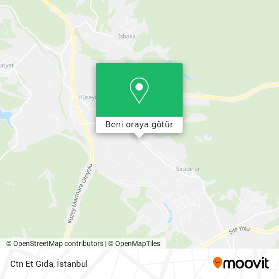 Ctn Et Gıda harita