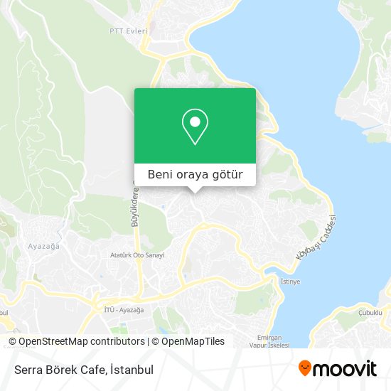 Serra Börek Cafe harita
