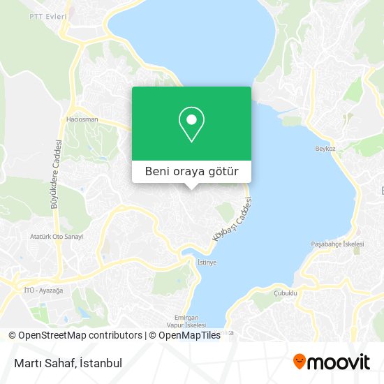 Martı Sahaf harita