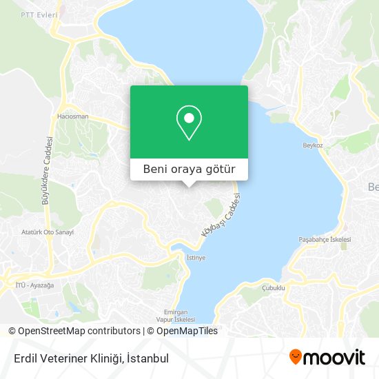 Erdil Veteriner Kliniği harita