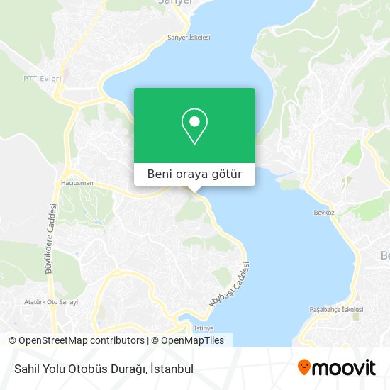 Sahil Yolu Otobüs Durağı harita