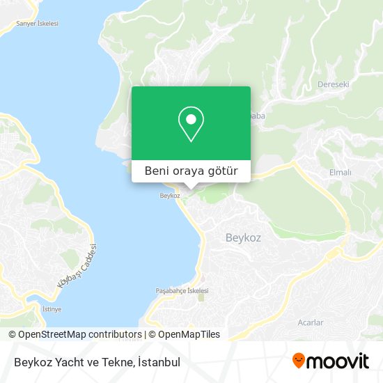 Beykoz Yacht ve Tekne harita