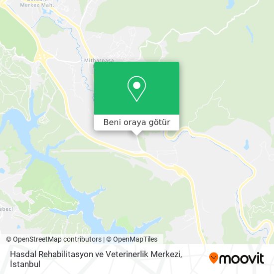 Hasdal Rehabilitasyon ve Veterinerlik Merkezi harita