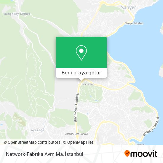 Network-Fabrıka Avm Ma harita
