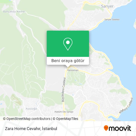 Zara Home Cevahır harita
