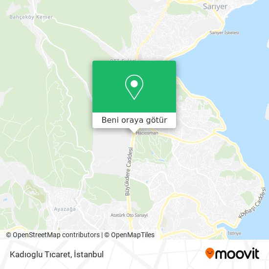 Kadıoglu Tıcaret harita