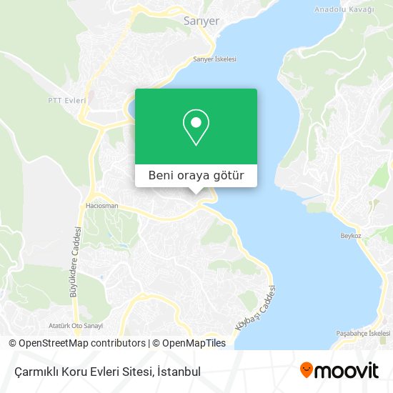 Çarmıklı Koru Evleri Sitesi harita