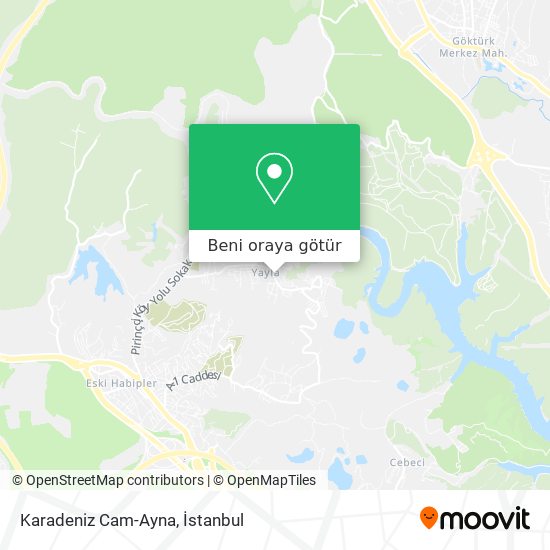 Karadeniz Cam-Ayna harita
