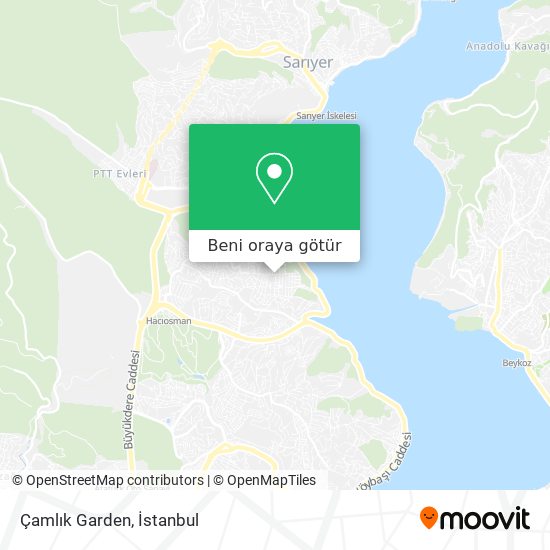 Çamlık Garden harita