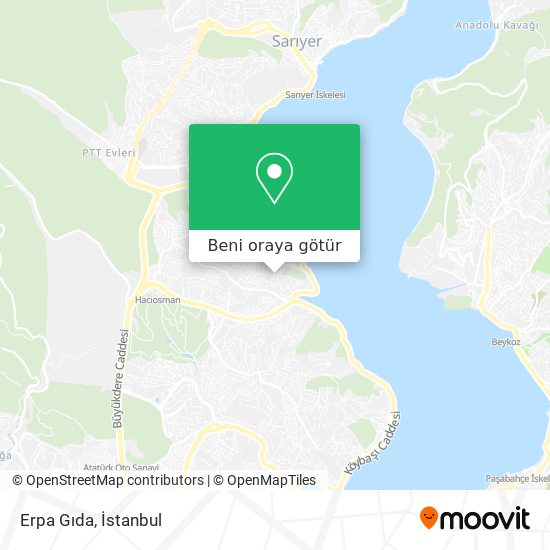 Erpa Gıda harita