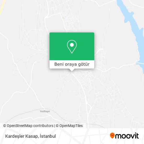 Kardeşler Kasap harita