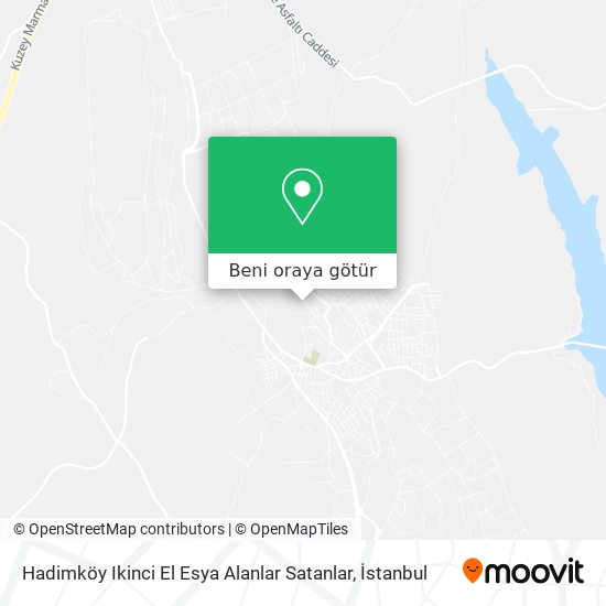 Hadimköy Ikinci El Esya Alanlar Satanlar harita