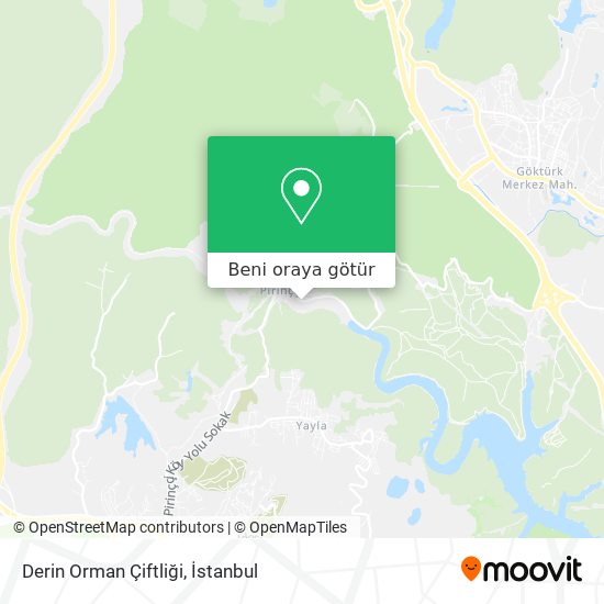Derin Orman Çiftliği harita