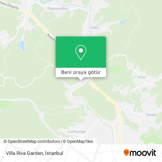 Villa Riva Garden harita
