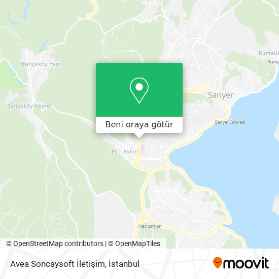 Avea Soncaysoft İletişim harita