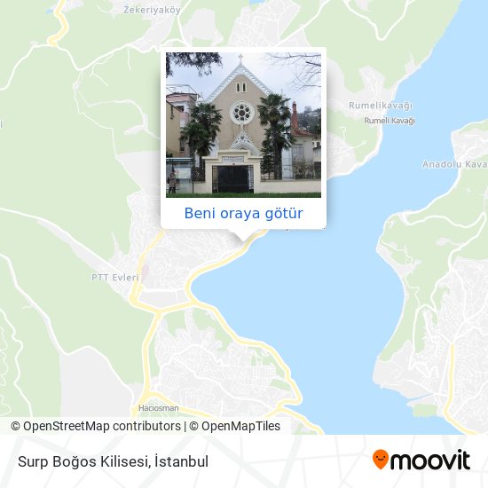 Surp Boğos Kilisesi harita