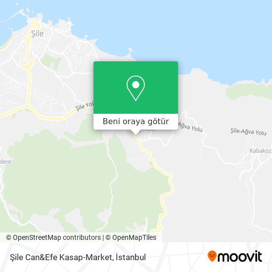Şile Can&Efe Kasap-Market harita