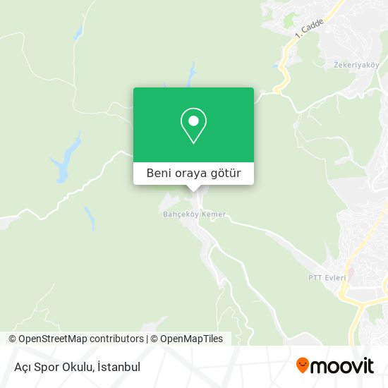 Açı Spor Okulu harita