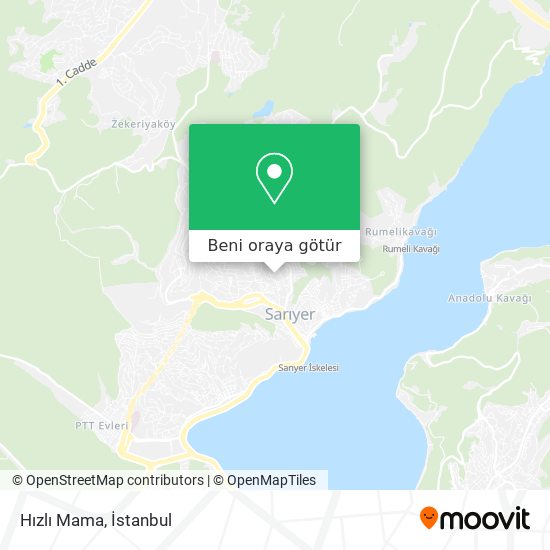 Hızlı Mama harita