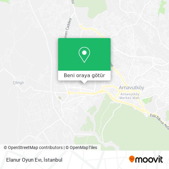 Elanur Oyun Evı harita